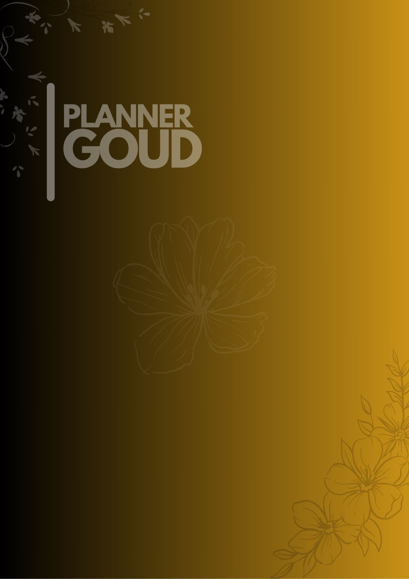 PLANNER GOUD