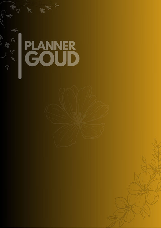 PLANNER GOUD